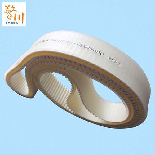 加PU膠PU同步帶，讓貼標(biāo)機(jī)夾瓶機(jī)傳動更穩(wěn)定