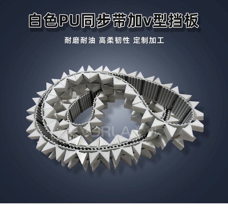 自動化生產(chǎn)線優(yōu)選！PU 同步帶 V 型擋板，高效定位更可靠